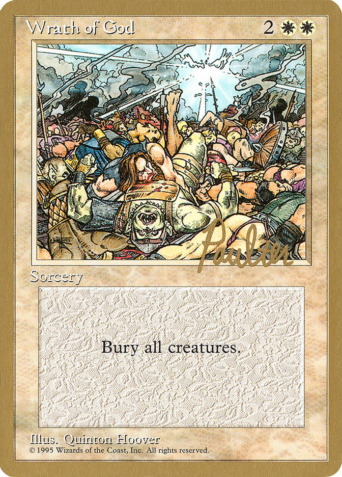 Wrath of God - 1996 Preston Poulter (4ED) [World Championship Decks]