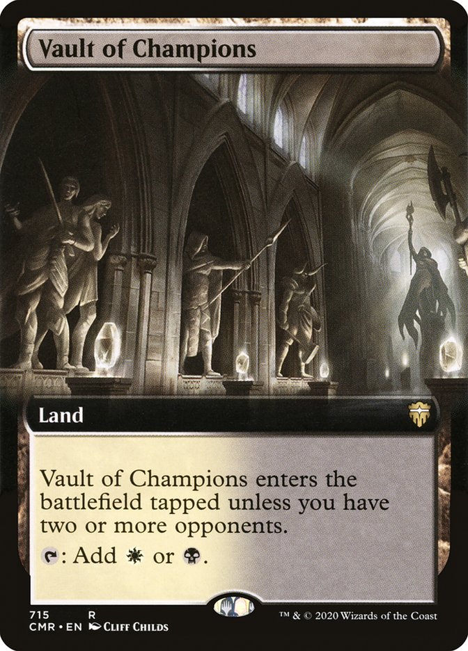 Vault of Champions (Extended Art) (715) [Commander Legends]