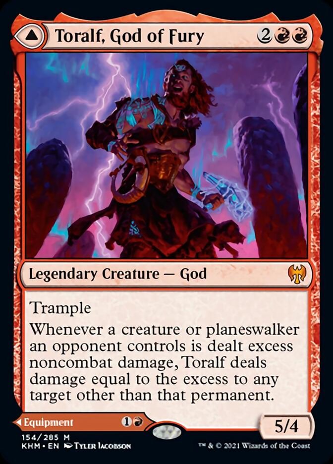 Toralf, God of Fury (154) [Kaldheim]