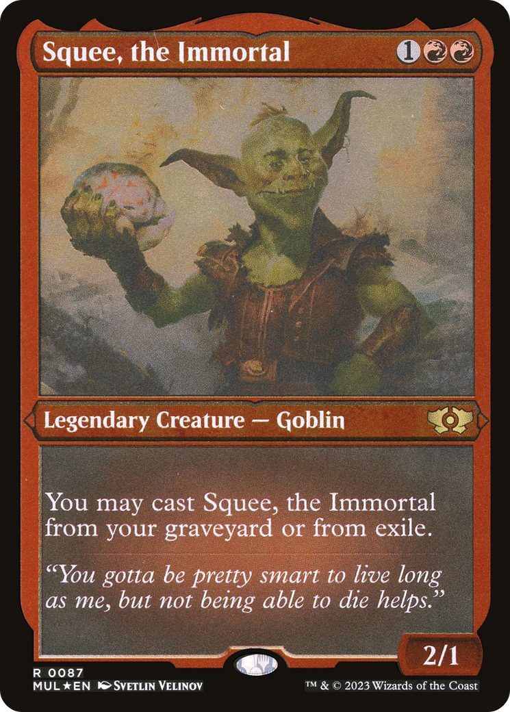 Squee, the Immortal (Foil Etched) (87) [March of the Machine: Multiverse Legends]