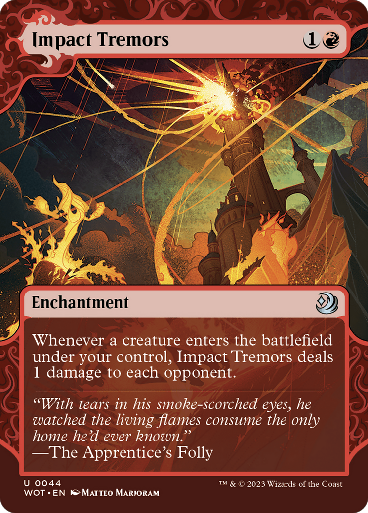 Impact Tremors (44) [Wilds of Eldraine: Enchanting Tales]