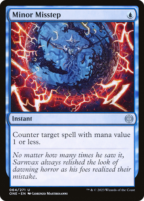 Minor Misstep [Phyrexia: All Will Be One]