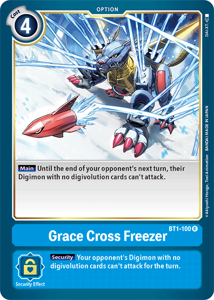 Grace Cross Freezer (BT1-100 R) [Release Special Booster 1.5]