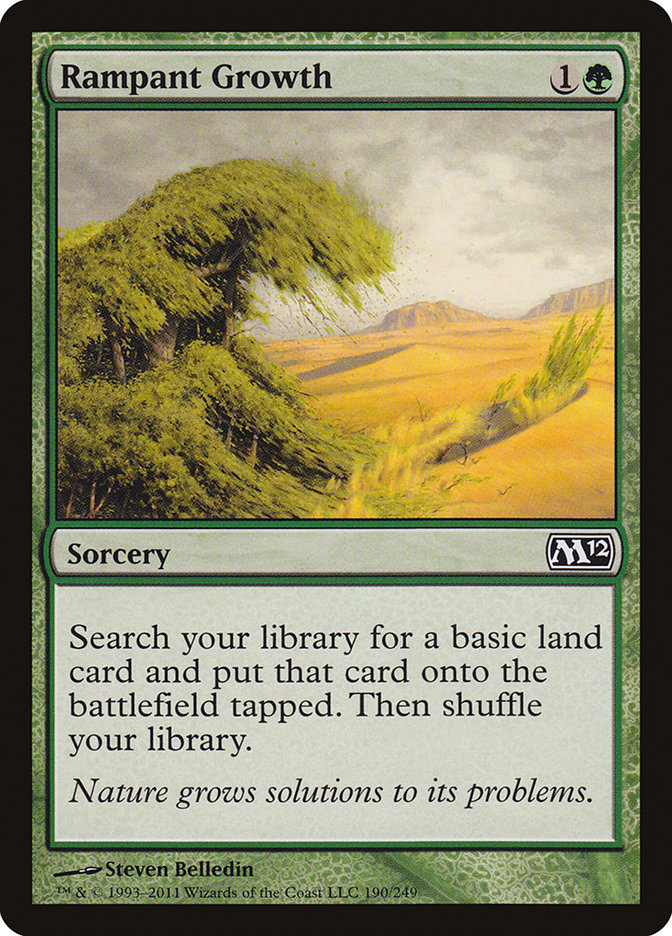Rampant Growth (190) [Magic 2012 (M12)]