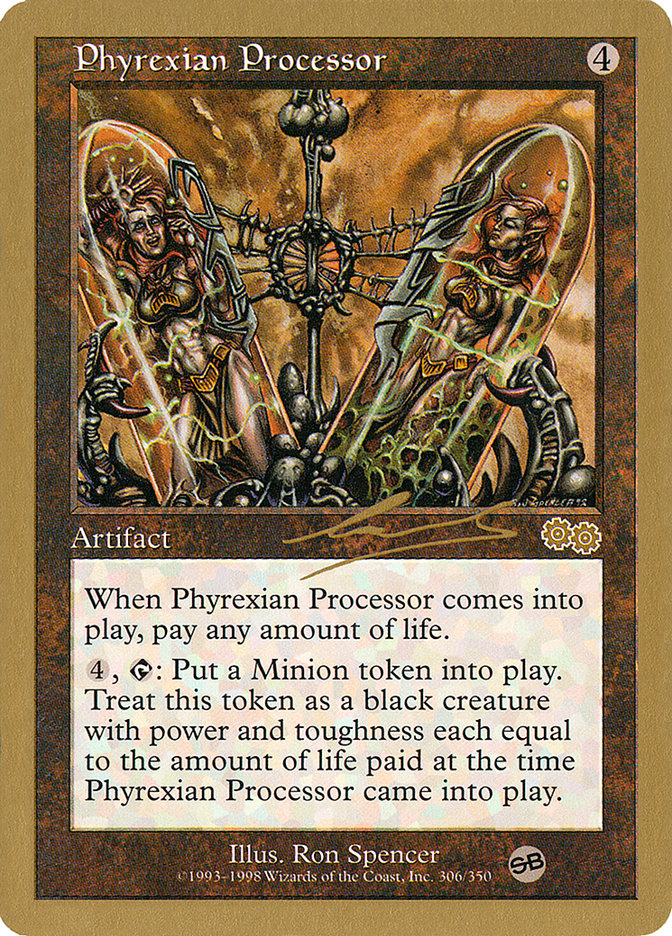 Phyrexian Processor - 2000 Nicolas Labarre (USG) (SB) [World Championship Decks]