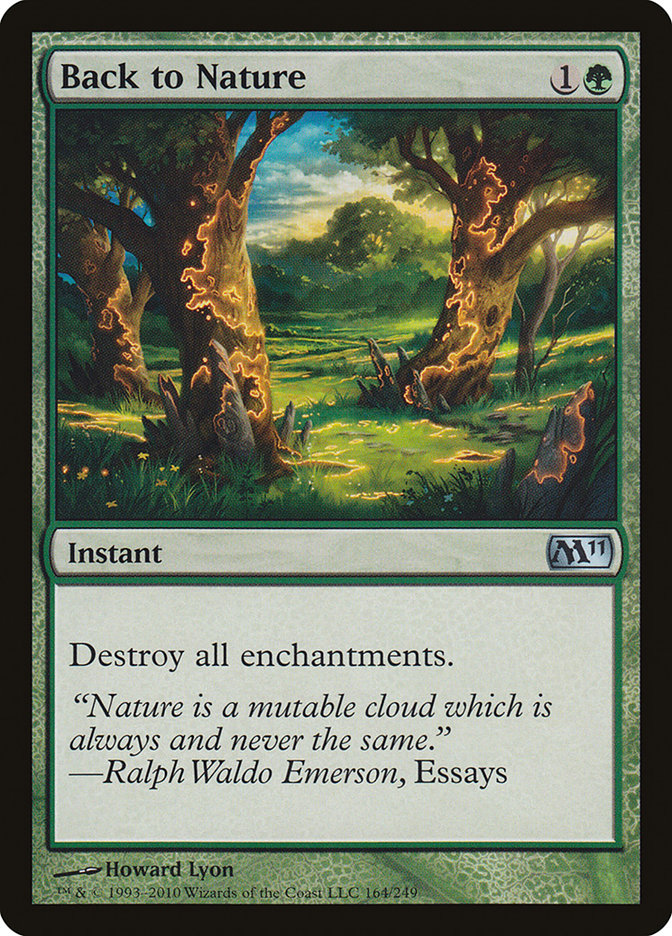Back to Nature (164) [Magic 2011 (M11)]