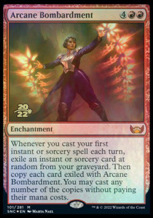 Arcane Bombardment (101) [Prerelease Cards]