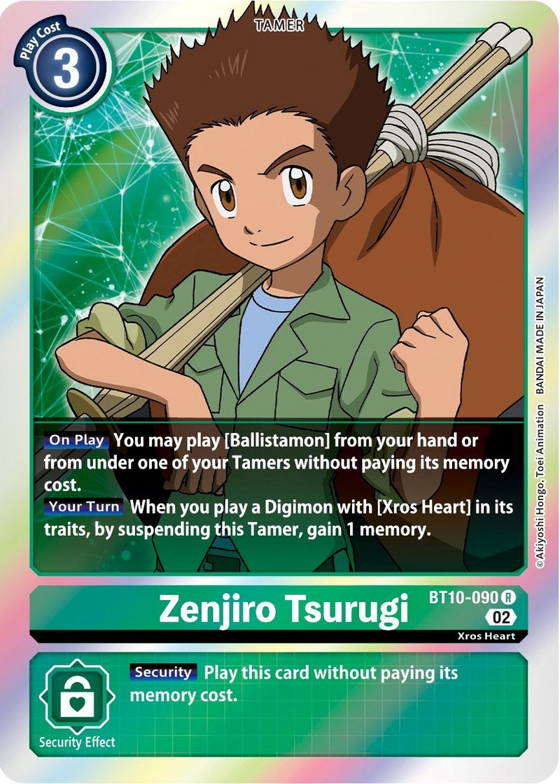 Zenjiro Tsurugi (BT10-090 R) [Xros Encounter]