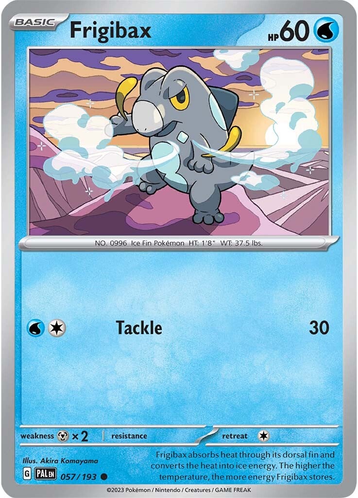Frigibax (057/193) [SV02: Paldea Evolved]