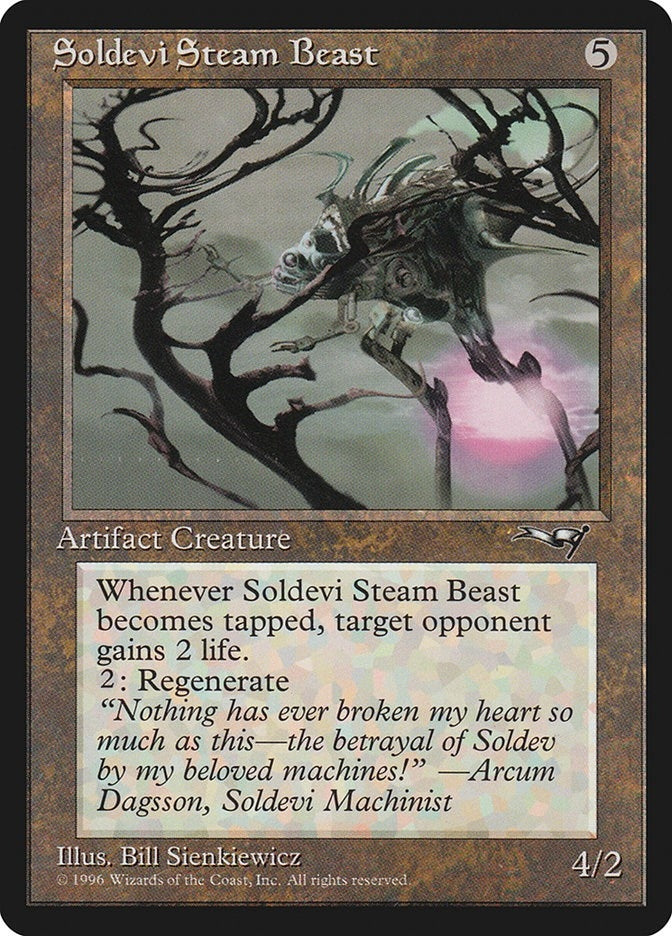 Image for Soldevi Steam Beast (Purple Sun) (178) - Magic: The Gathering