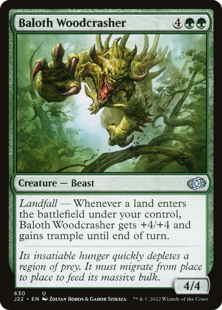 Baloth Woodcrasher (630) [Jumpstart 2022]
