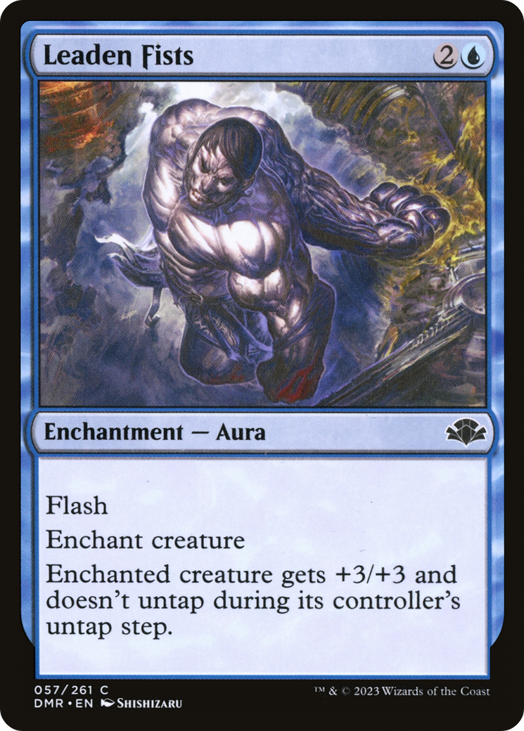 Leaden Fists (57) [Dominaria Remastered]