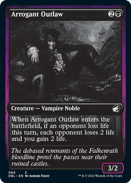 Arrogant Outlaw (84) [Innistrad: Double Feature]