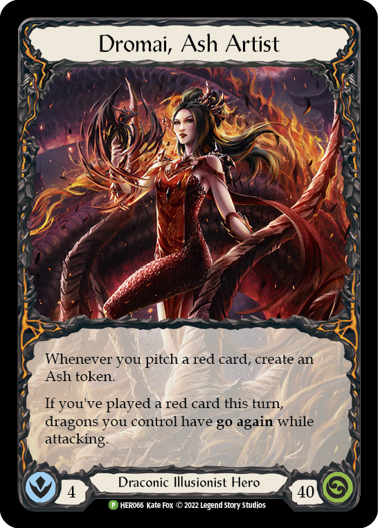 Dromai, Ash Artist - HER066 (HER066) [Flesh and Blood: Promo Cards]