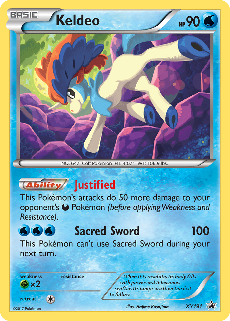 Keldeo - XY191 (XY191) [XY Promos]