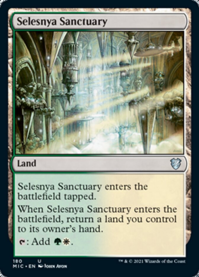 Selesnya Sanctuary (180) [Commander: Innistrad: Midnight Hunt]