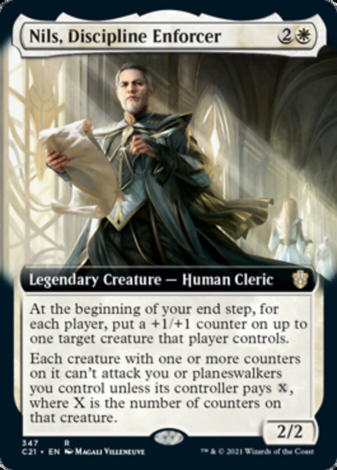 Nils, Discipline Enforcer (Extended Art) (347) [Commander 2021]