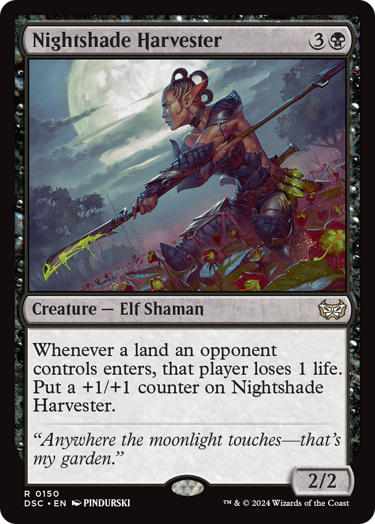 Nightshade Harvester (150) [Commander: Duskmourn: House of Horror]