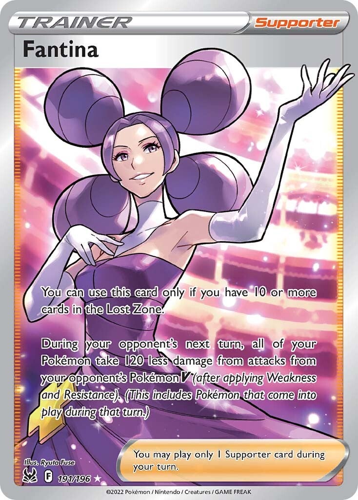 Fantina (Full Art) (191/196) [SWSH11: Lost Origin]