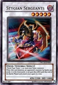 Image for Stygian Sergeants (WC10-EN003) [Yu-Gi-Oh! Video Game Promotional Cards] - YuGiOh