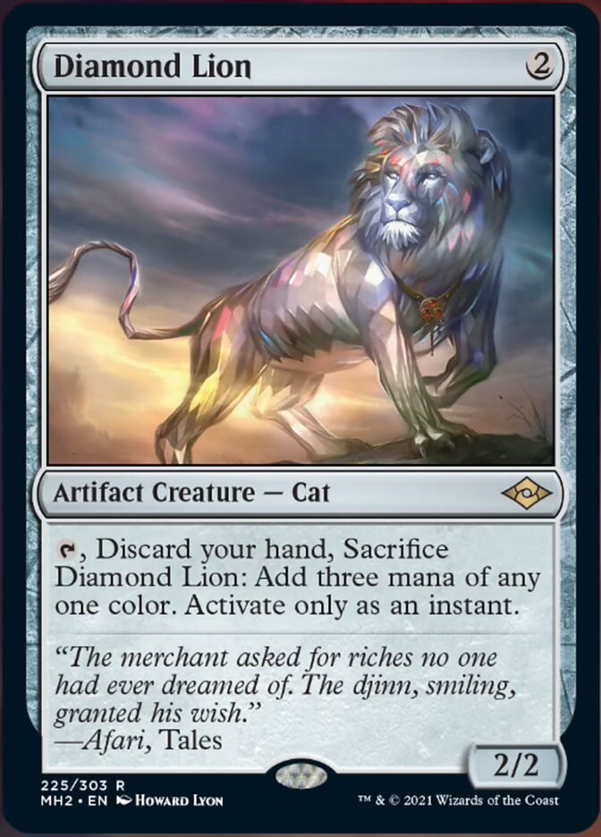 Diamond Lion (225) [Modern Horizons 2]