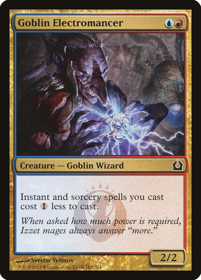 Goblin Electromancer (163) [Return to Ravnica]