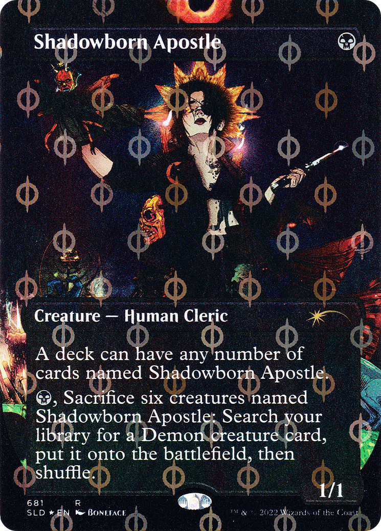Shadowborn Apostle (681) (Step-and-Compleat Foil) (681) [Secret Lair Drop Series]