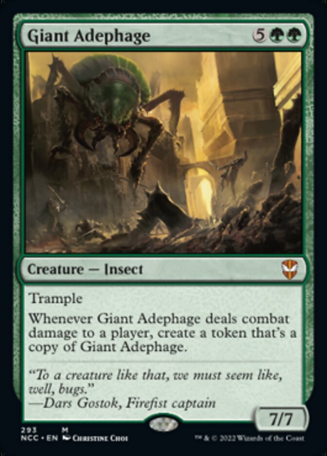 Giant Adephage (293) [Commander: Streets of New Capenna]