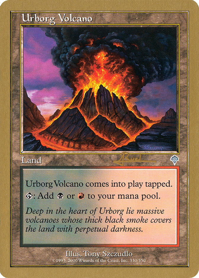Urborg Volcano - 2001 Antoine Ruel (INV) [World Championship Decks]
