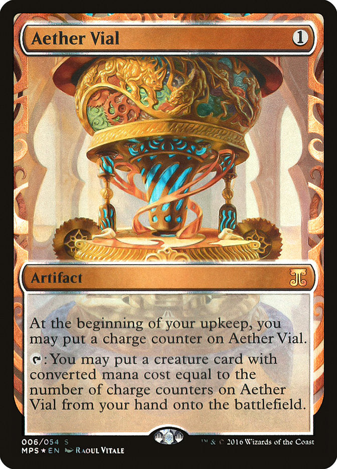 Aether Vial (6) [Masterpiece Series: Kaladesh Inventions]