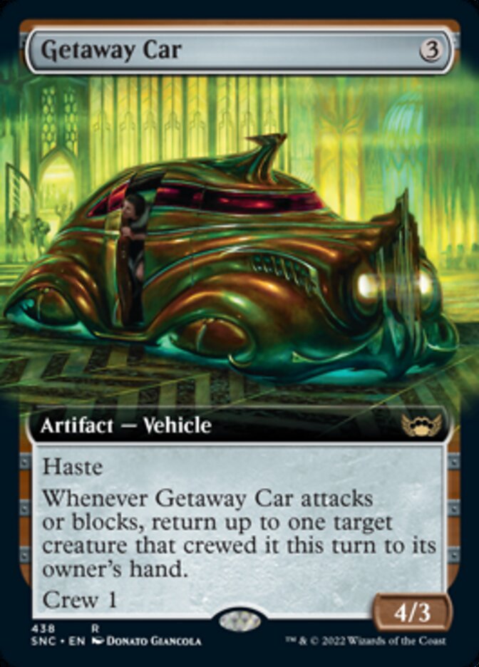Getaway Car (Extended Art) (438) [Streets of New Capenna]