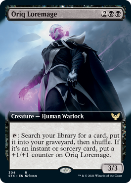Oriq Loremage (Extended Art) (304) [Strixhaven: School of Mages]