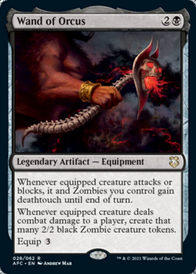 Wand of Orcus (28) [Commander: Adventures in the Forgotten Realms]