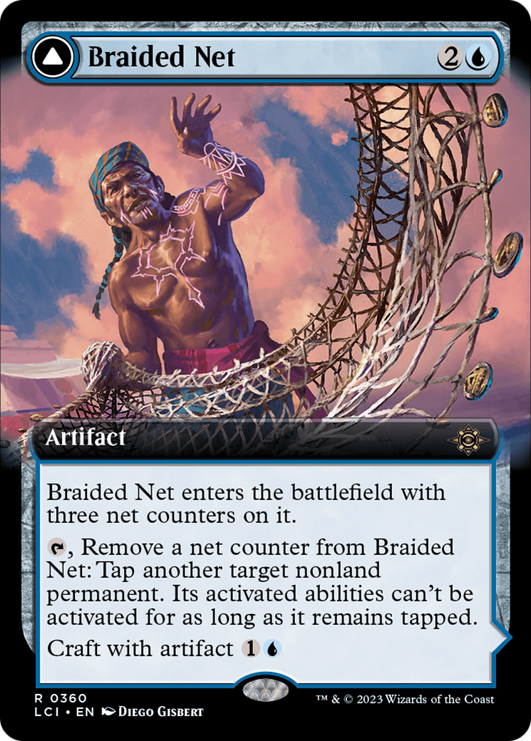 Braided Net (Extended Art) (360) [The Lost Caverns of Ixalan]