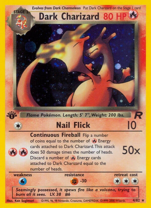 Dark Charizard (4) (04/82) [Team Rocket]