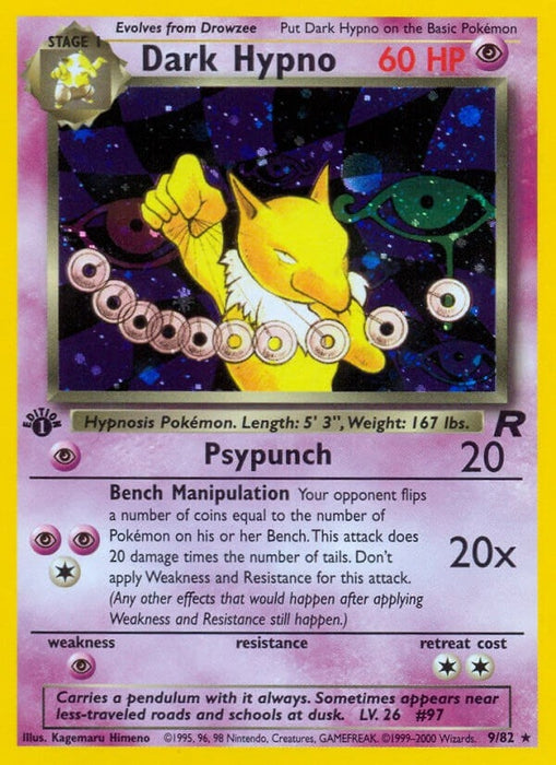 Dark Hypno (9) (09/82) [Team Rocket]