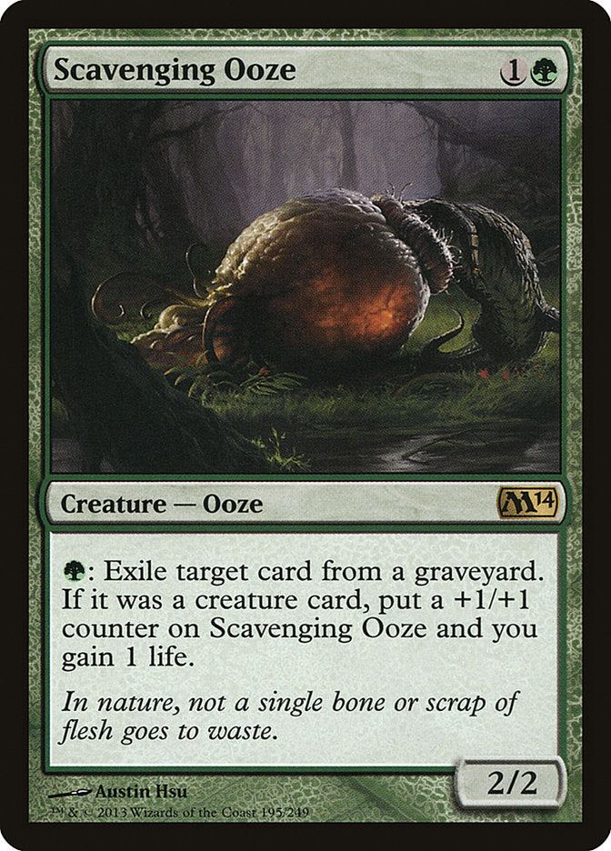 Scavenging Ooze (195) [Magic 2014 (M14)]