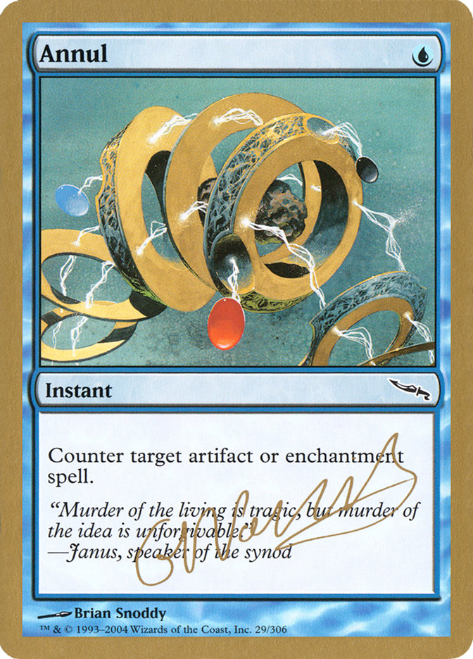 Annul - 2004 Gabriel Nassif (MRD) [World Championship Decks]