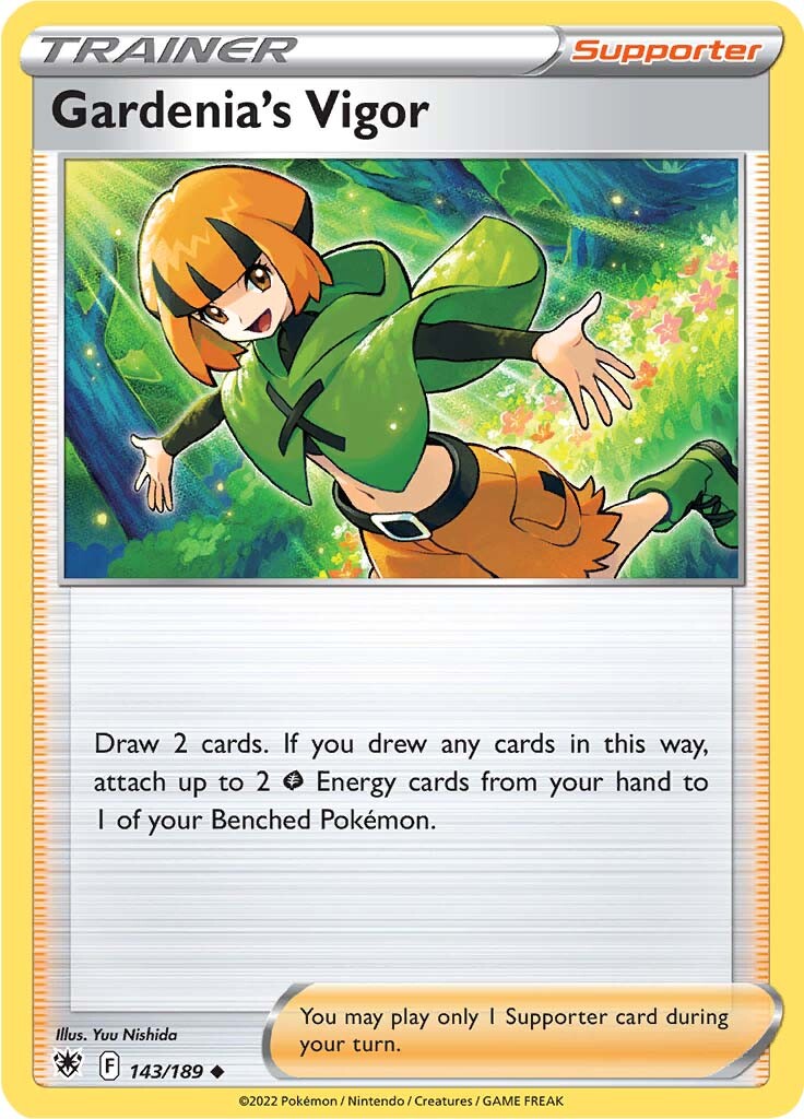 Gardenia's Vigor (143/189) [SWSH10: Astral Radiance]
