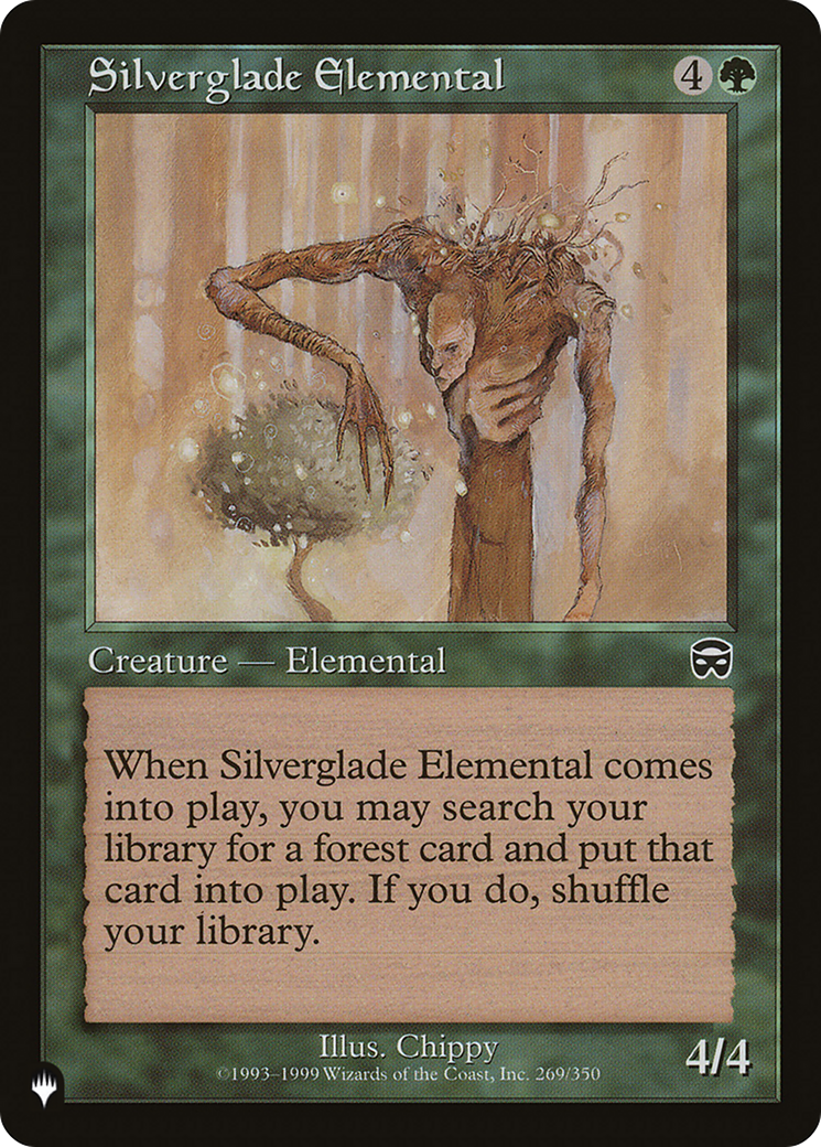 Silverglade Elemental (269/350) [The List Reprints]