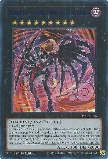Number C40: Gimmick Puppet of Dark Strings (Blue) (LDS3-EN065) [Legendary Duelists: Season 3]
