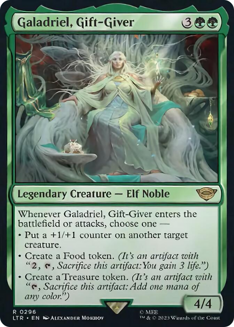 Galadriel, Gift-Giver (296) [Universes Beyond: The Lord of the Rings: Tales of Middle-earth]