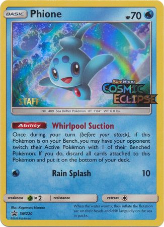 Phione - SM220 (Prerelease) [Staff] (SM220) [SM Promos]