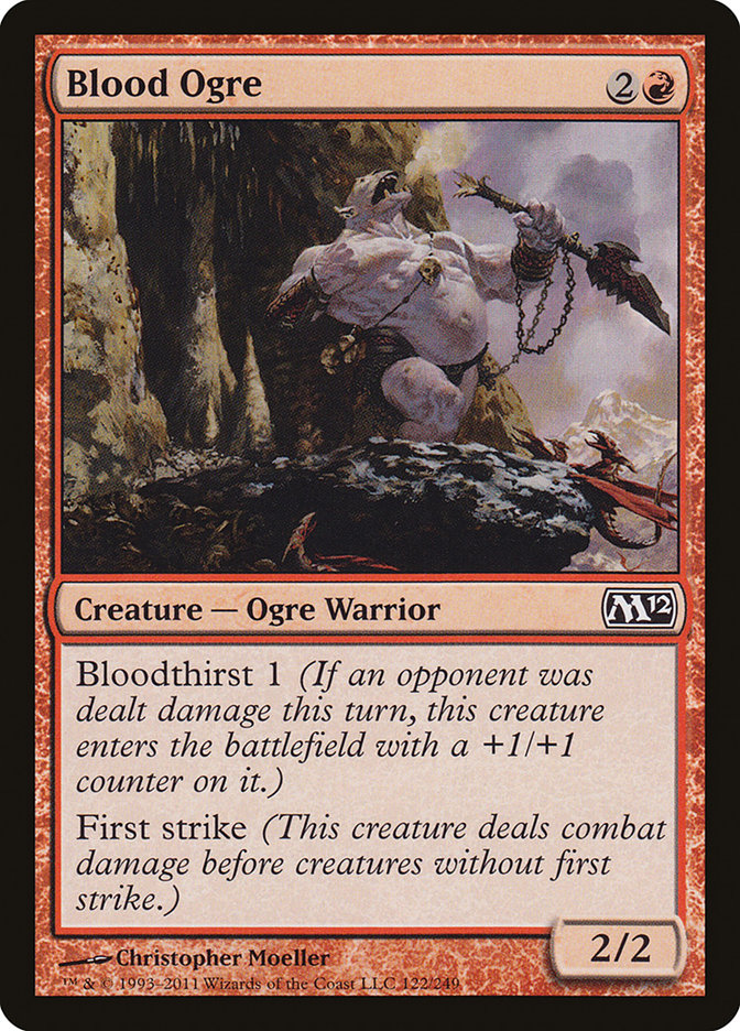 Blood Ogre (122) [Magic 2012 (M12)]