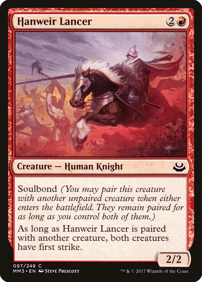 Hanweir Lancer (97) [Modern Masters 2017]