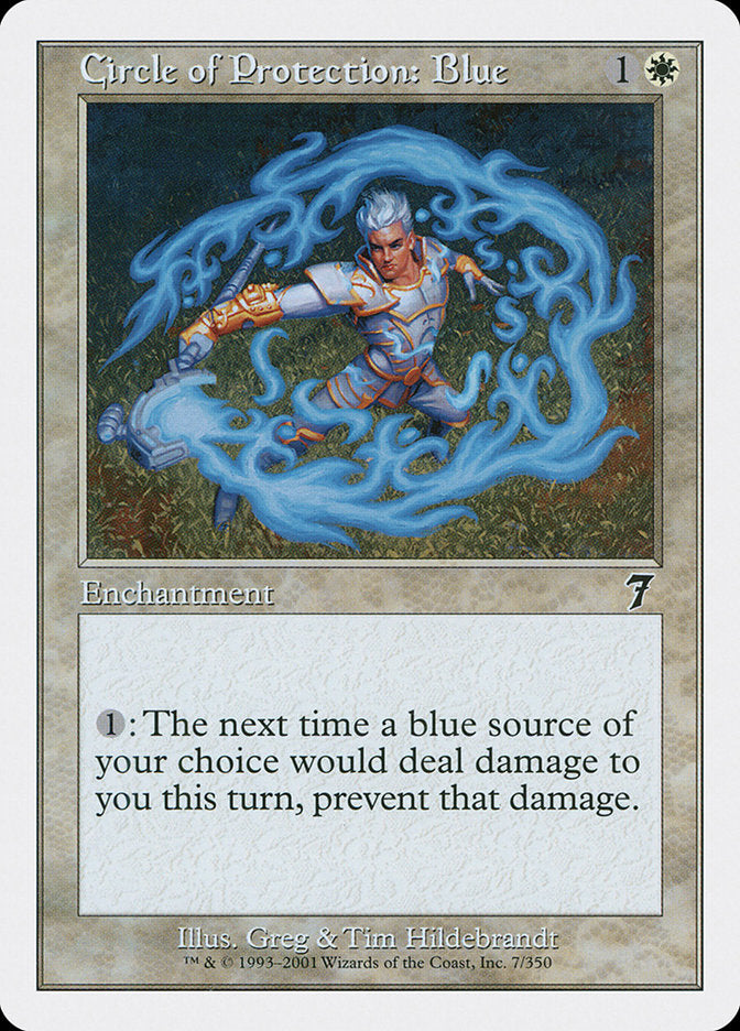 Circle of Protection: Blue (7) [7th Edition]