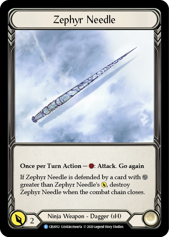 Zephyr Needle (Reverse) (CRU052) [Crucible of War]