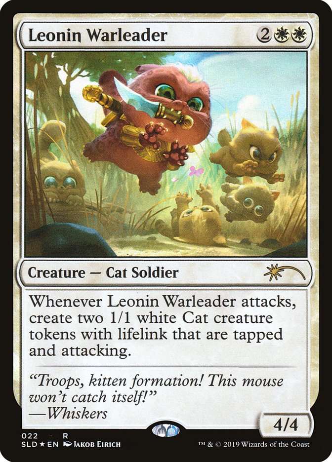 Leonin Warleader (22) [Secret Lair Drop Series]