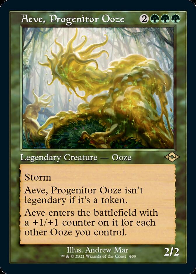 Aeve, Progenitor Ooze (Retro Frame) (409) [Modern Horizons 2]