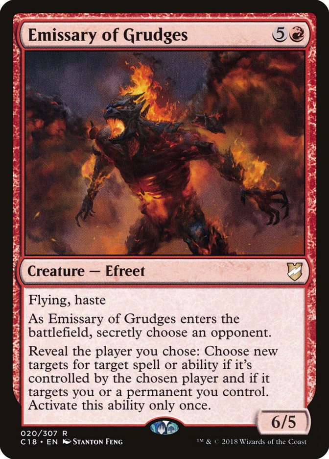 Emissary of Grudges (20) [Commander 2018]